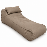Pouf Transat Beige foncé – 170 × 70 cm