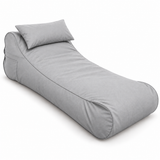Pouf Transat Gris clair – 170 × 70 cm