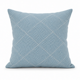 Coussin blue garden carré