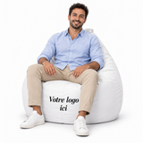 Pouf poire personnalisé