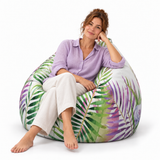 Pouf poire imprimé Printemps 4