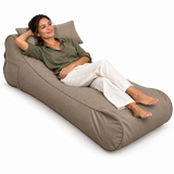 Pouf Transat Beige foncé – 170 × 70 cm