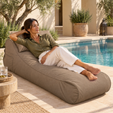 Pouf Transat Beige foncé – 170 × 70 cm