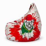 Pouf poire imprimé Stylidog