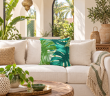 Coussin blossom waves carré