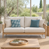 Coussin Marine Blooms carré
