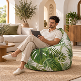 Pouf poire imprimé Printemps 1