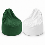 Pack 2 poufs enfant unis au choix