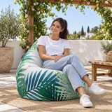 Pouf poire imprimé Printemps 2