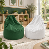Pack 2 poufs enfant unis au choix