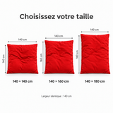 Pouf Géant rouge Uni