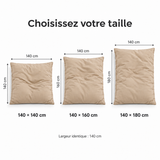 Géant BEIGE CLAIRE Uni