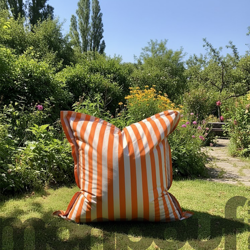 Le Géant Rayé - Pouf Piscine étanche