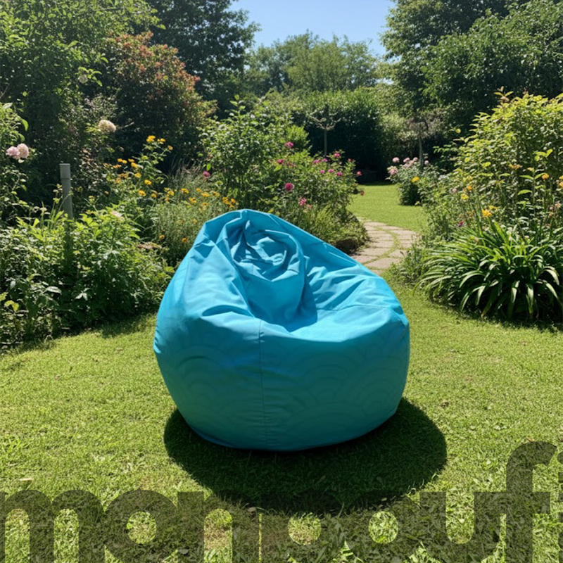 Geometrique Vert eau poires