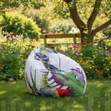 Pouf poire printemps 4