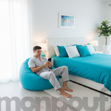 Geometrique Vert eau poires