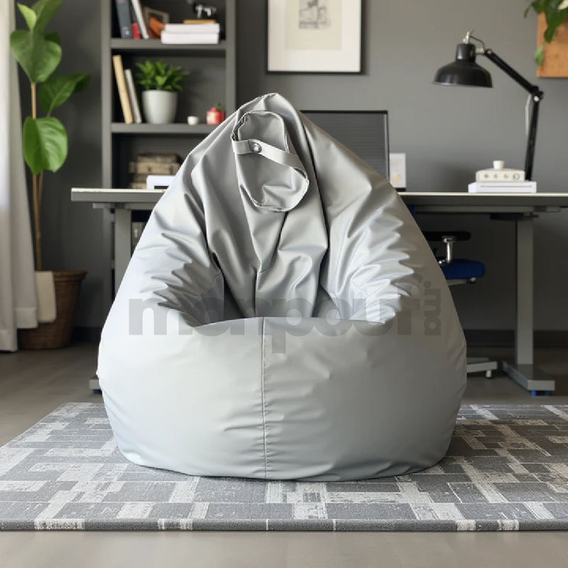 Pouf GRIS CLAIRE uni