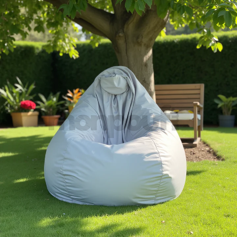 Pouf GRIS CLAIRE uni
