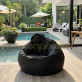 Pouf Noir uni