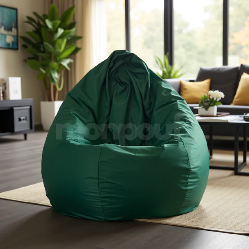 Pouf Vert foncé