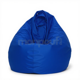 Pouf uni Bleu Turquoise