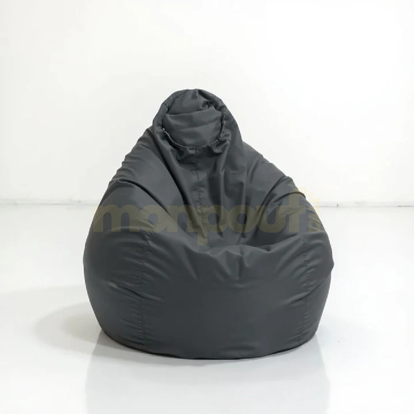 Pouf uni Gris FONCE