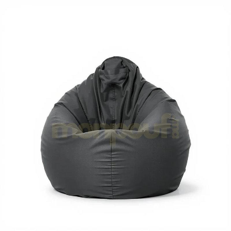 Pouf uni Gris FONCE
