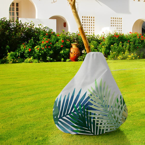 Pouf poire printemps 2