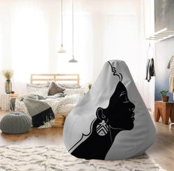 Pouf Poire africain women