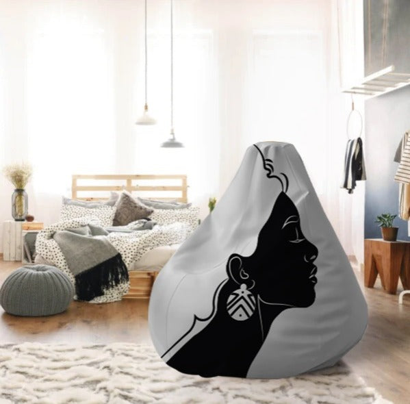 Pouf Poire africain women