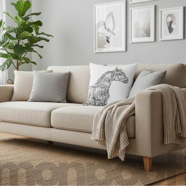 Coussin Cheval