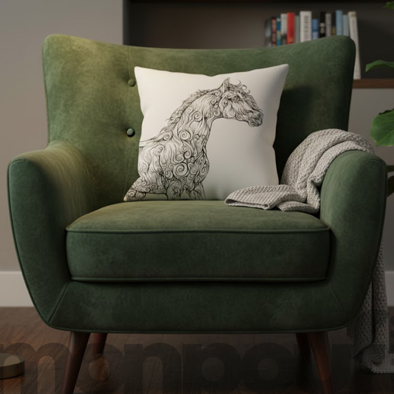 Coussin Cheval