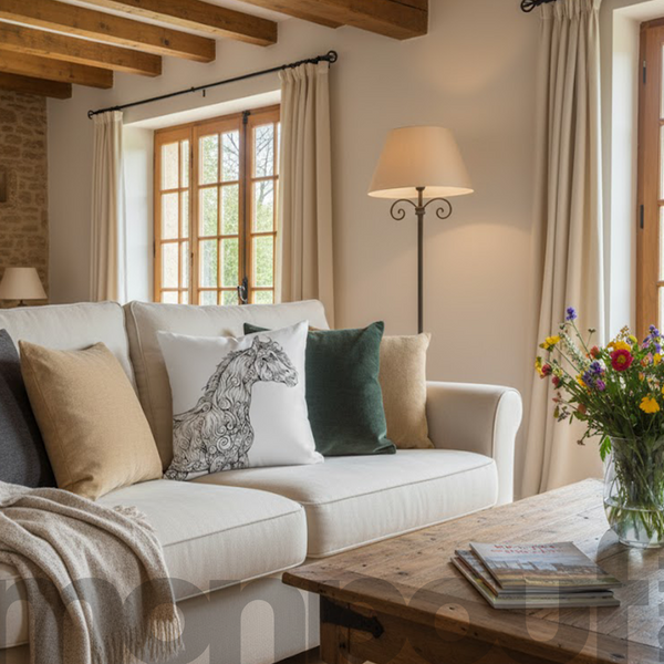 Coussin Cheval