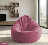 pouf poire velours