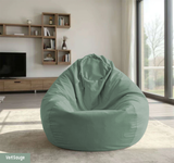 pouf poire velours