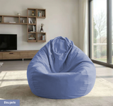 pouf poire velours