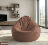 pouf poire velours