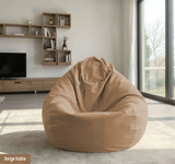 pouf poire velours