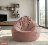 pouf poire velours