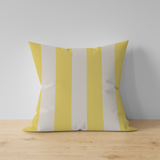 Coussin Rayé Suède carré