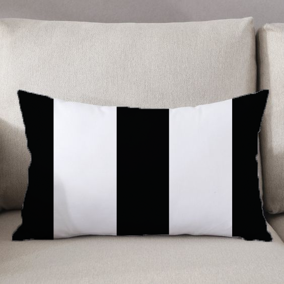 Coussin Rayé Los Angeles rectangulaire