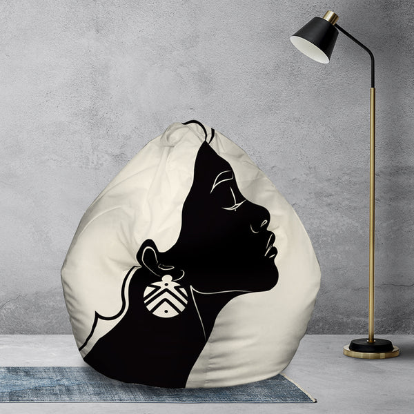 Pouf Poire africain women