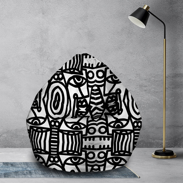 Pouf poire eye