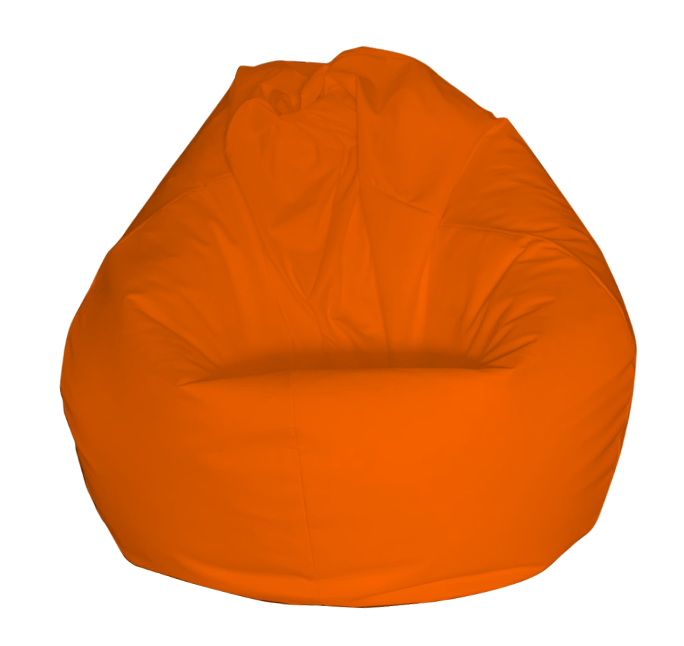 Pouf Orange uni