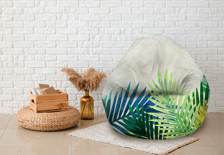 Pouf poire printemps 2