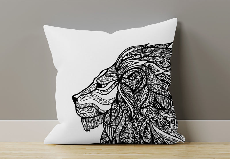 Coussin Lion